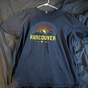 Vancouver Graphic Tee - Navy Blue